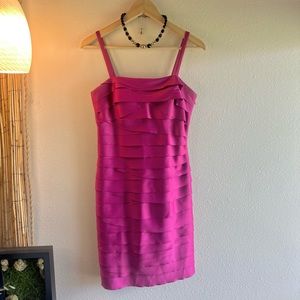 Kenneth Cole Spaghetti Strap Cocktail Dress